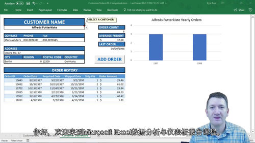 Microsoft Excel 数据分析与仪表盘报表制作实战