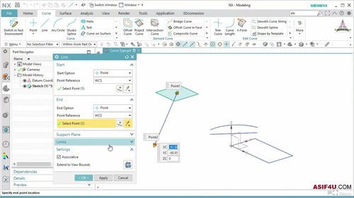 Siemens NX 1847 高级草图设计训练 (英文课程