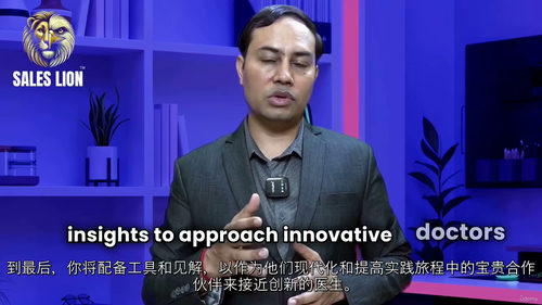 [中字] 创新型医生销售实战指南（中文字幕英文视频教程）