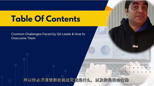 [中字] 从测试工程师到 QA 负责人：软件测试、Jira