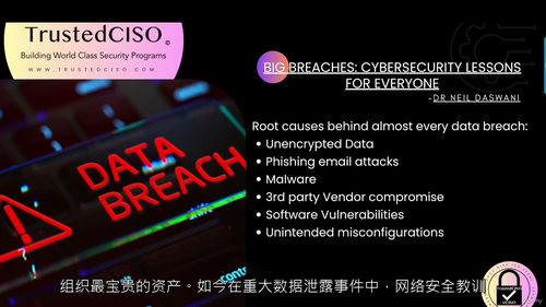 [中字] CISO 网络韧性实战指南（中文字幕英文视频教程）