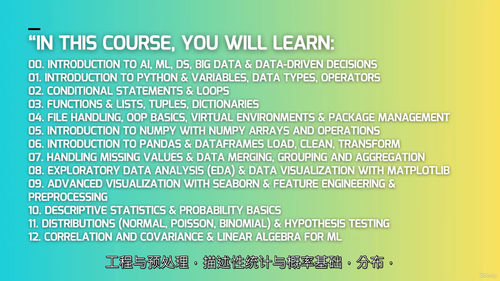 AI数据科学Python实战课