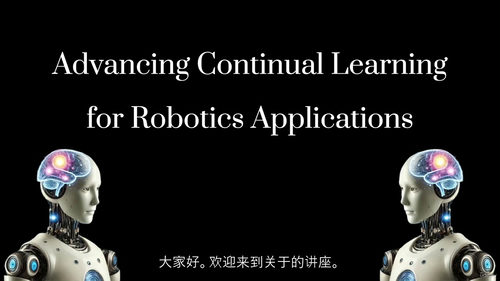 [中字] 机器人应用中的持续学习进阶（中文字幕英文视频教程）