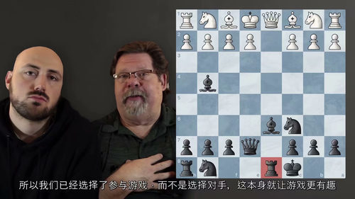 [中字] 国际象棋黑方应对 1.d4 的哈特劳布 - 查利克