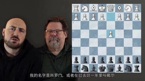 [中字] 国际象棋黑方应对 1.d4 的哈特劳布 - 查利克