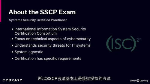[中字] ISC2 系统安全认证从业人员（SSCP）备考课程