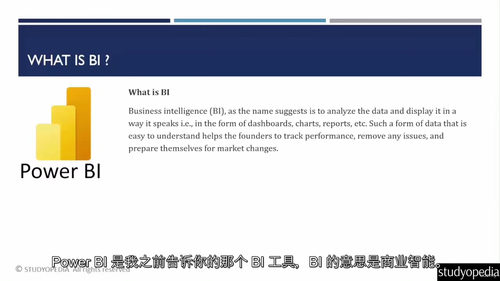 [中字] Power BI 新手入门实战教程（中文字幕英文视