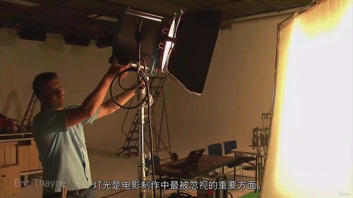 专业电影摄影布光技巧：为创作者打造的光影指南（中文字幕英文视
