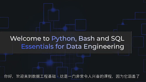 [中字] 数据工程 Python 与 Pandas 核心实战
