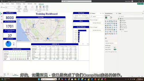 [中字] 犯罪分析师 Power BI 实战课程（中文字幕英