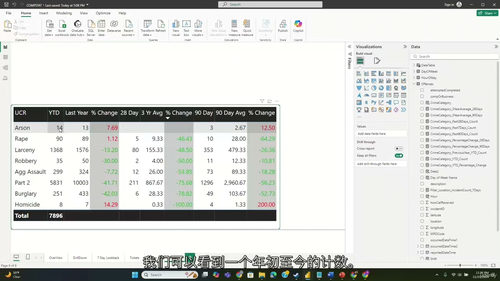 [中字] 犯罪分析师 Power BI 实战课程（中文字幕英