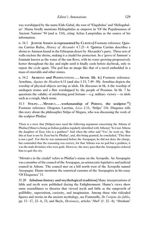 论激情 宗教的自然史 大卫·休谟 (英文电子书)