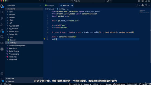 Python机器学习核心概念完全指南 (英文课程中文字幕)