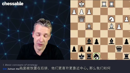 国际象棋策略精通指南:大师级实战课程 (中文字幕英文视频教程