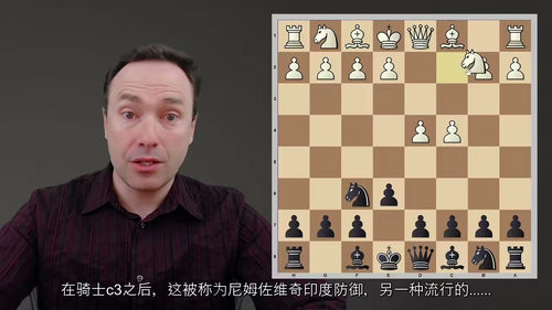 尼姆佐印度防御与波戈印度防御精讲 (英文视频中文外挂字幕教程
