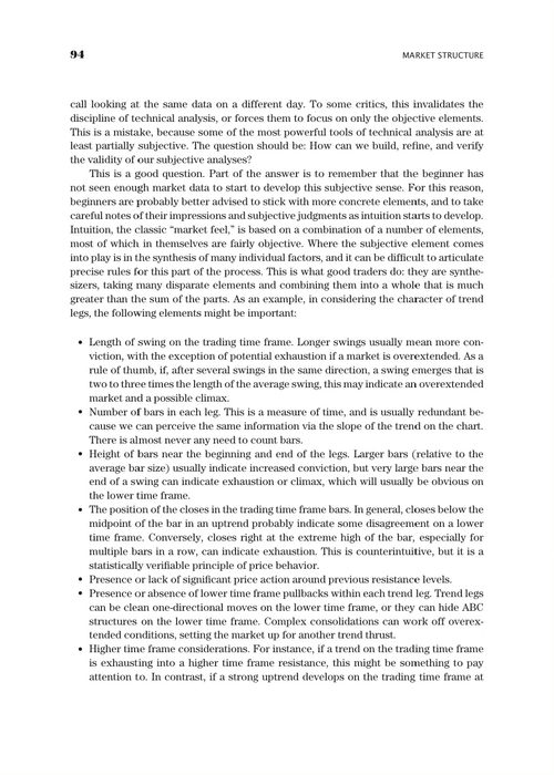 技术分析的艺术与科学：市场结构、价格行为与交易策略 亚当·格
