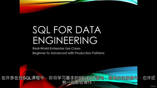 SQL数据工程实战——真实业务数据管道与企业级应用 (英文视