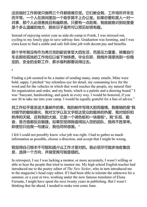 求职这件小事 蕾切尔·米德·史密斯 (中英对照电子书)