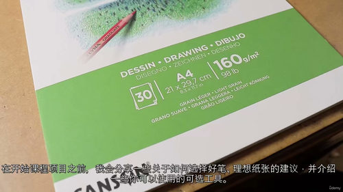 圆珠笔写实眼睛绘制课
