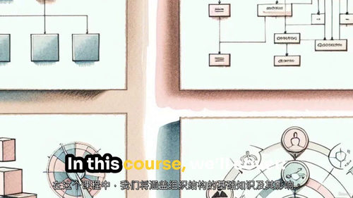 组织设计精通实战课（中文字幕英文视频教程）