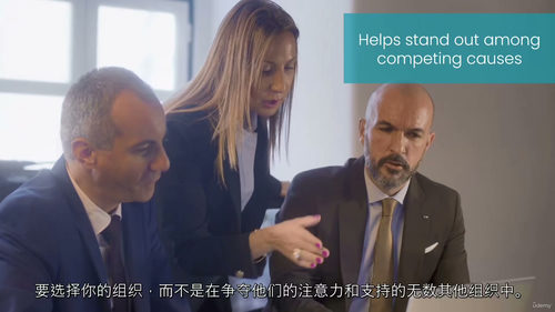 非营利组织品牌塑造——打造专业品牌形象(中文字幕英文视频教程