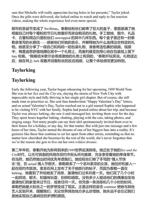我们的故事:霉霉粉丝圈如何改变了我们的生活 奥利维亚·莱文