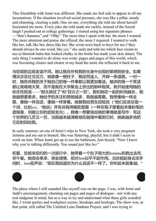 渴望声名:回忆录 莉娜·邓纳姆 (中英对照电子书)