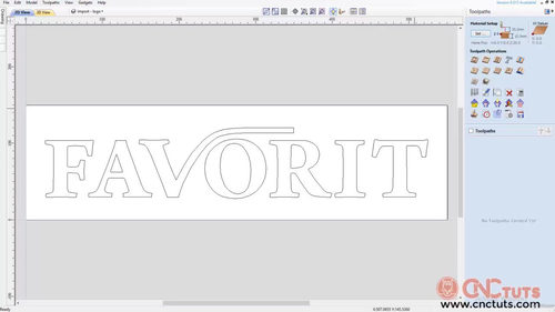 Vectric Cut2D实战教程