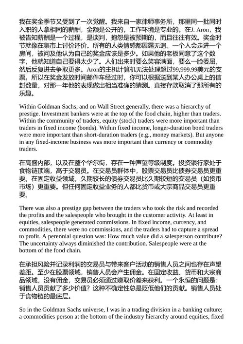 街头智慧:进入高盛、穿越高盛 劳尔德·布兰克费恩 (中英对照