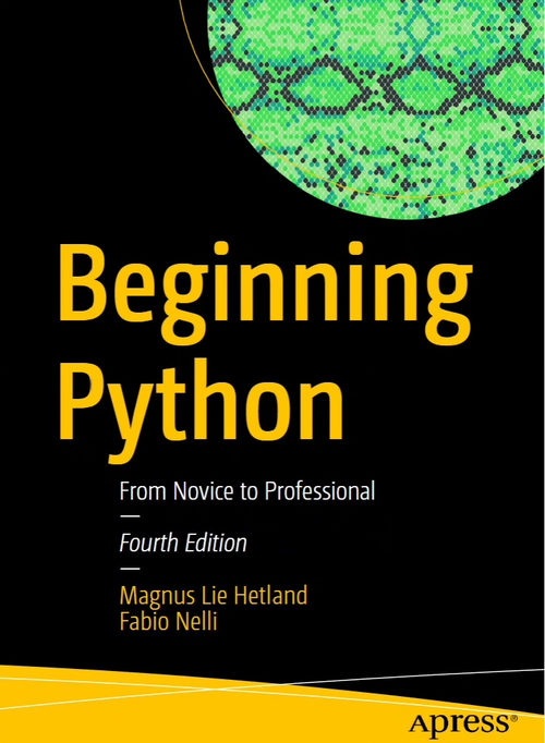 Python 编程入门：从新手到专业开发者（第 4 版）