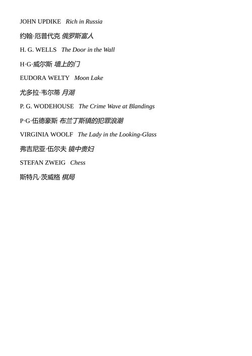 未知之地 弗拉基米尔·纳博科夫 (英文电子书)