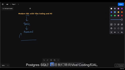 现代SQL与PostgreSQL实战课程:智能 vibe 编码进阶指南