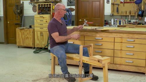 打造专属木工削马凳 (中文字幕英文视频教程)