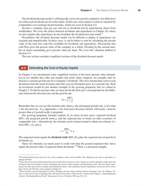 公司金融原理 理查德·A·布雷利 斯图尔特·C·迈尔斯 富兰