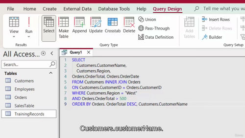 Excel进阶到Access SQL