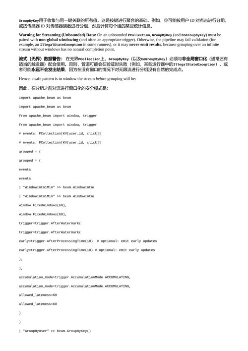 用Apache Beam构建数据管道 努日·梅恩 （中英对照