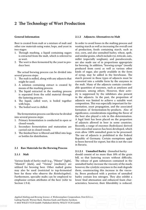 实用制麦与酿造科学 魏恩施特凡研究集成 路德维希·纳尔齐斯,