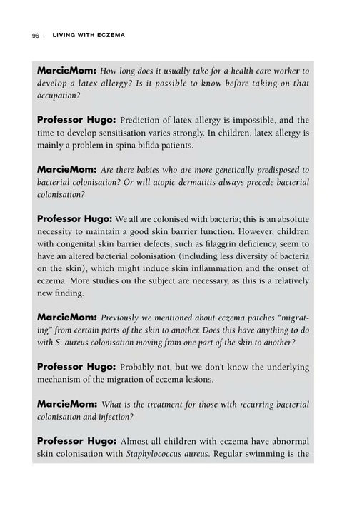 与湿疹共处:妈妈提问,医生回答! 雨果·范·贝弗尔 & 马西