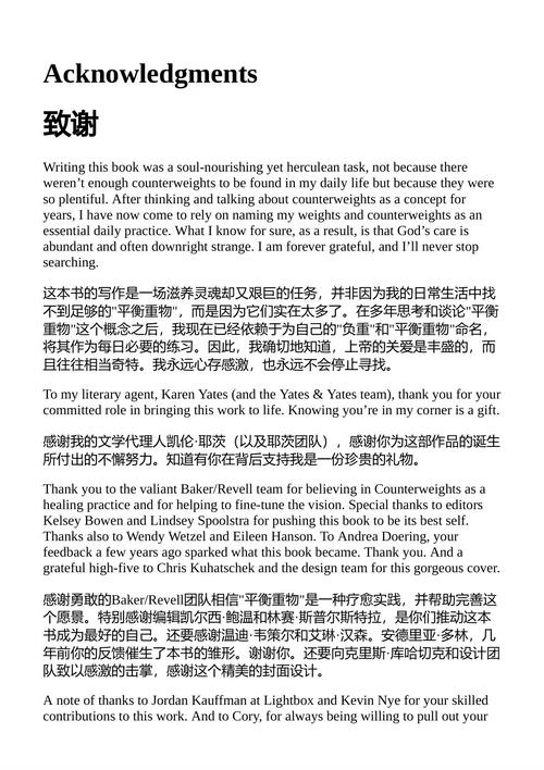 配重 沙南·马丁 （中英对照电子书）