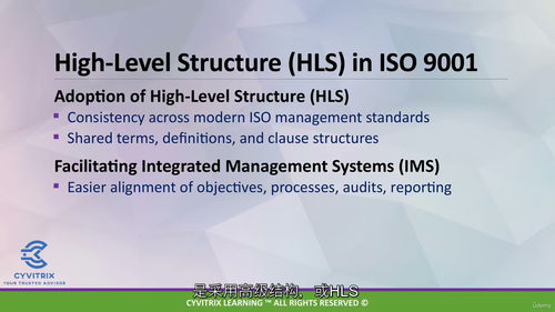 精通 ISO 9001 2015 质量管理体系实施实战课程