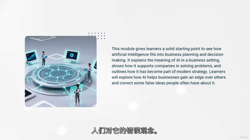 人工智能(AI)商业战略实战教程 (中文字英文视频教程)