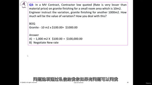 建设工程合同类型实务解析 (中文字幕英文视频教程)
