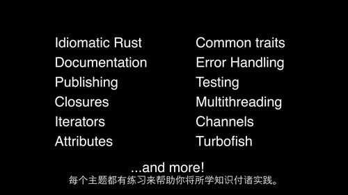 Rust 进阶实战:核心概念与项目开发全指南