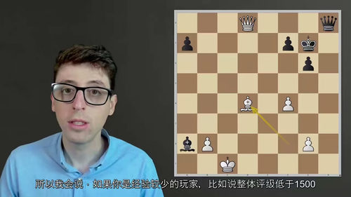 必知的 100 个国际象棋战术模式 (中文字幕英文视频教程)