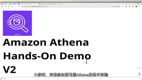 AWS 分析服务实战演练教程  (中文字幕英文视频教程)