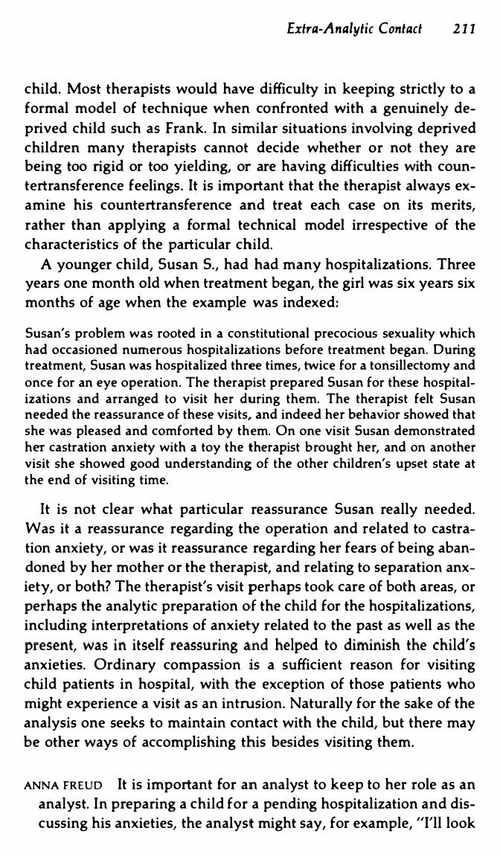 儿童精神分析技术:与安娜·弗洛伊德的讨论 约瑟夫·桑德勒 (