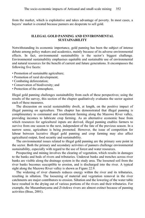 发展中国家手工和小规模采矿的社会经济影响 加文·M·希尔森