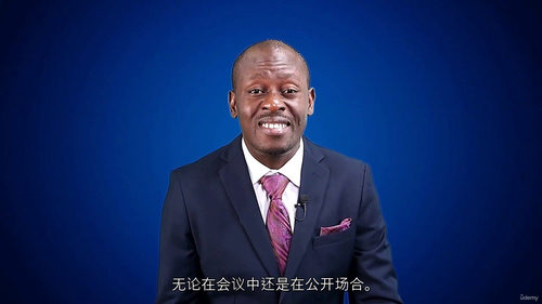 从怯场到自信表达的实战指南  (中文字幕英文视频教程)
