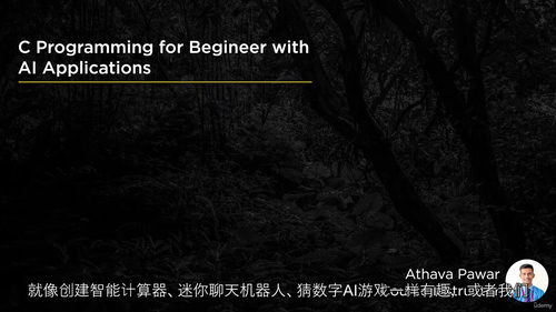 人工智能应用导向 C 语言入门教程