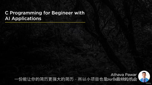 人工智能应用导向 C 语言入门教程